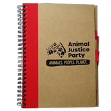 AJP A5 Recycled Paper Notebook and Pen